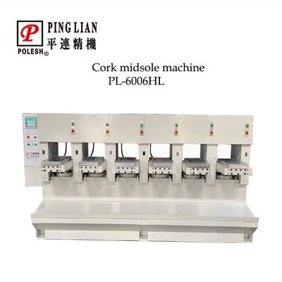 Kork mellomsåle Innersåle Hot Press Machine